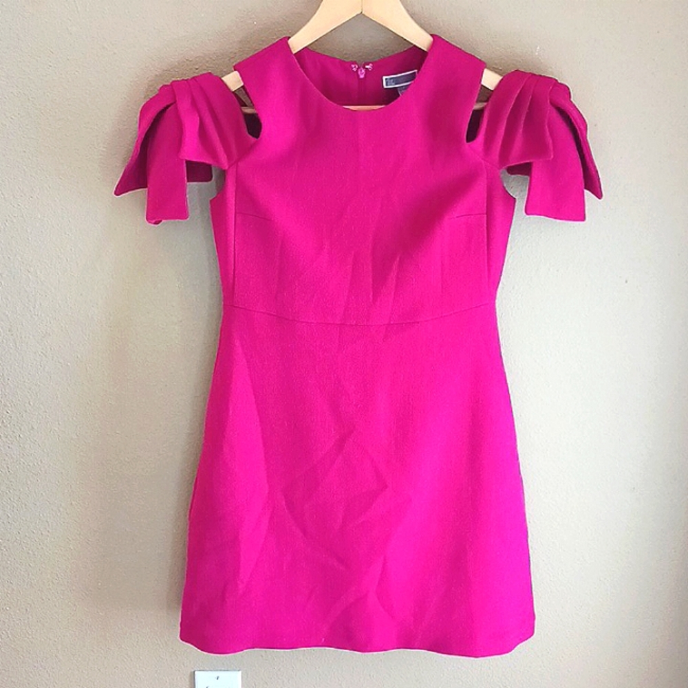 Chelsea28 Cold Shoulder Tie Sleeve Dress, Womens Size 2